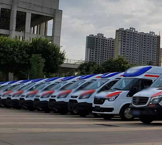 台安县服务车队展示