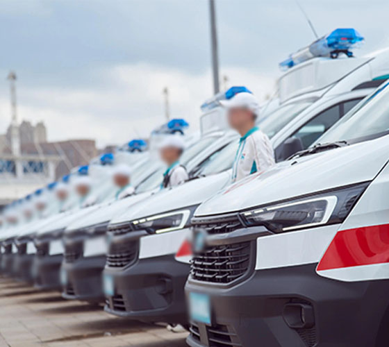 台安县服务车队展示